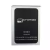 Originaal aku jaoks Micromax D333