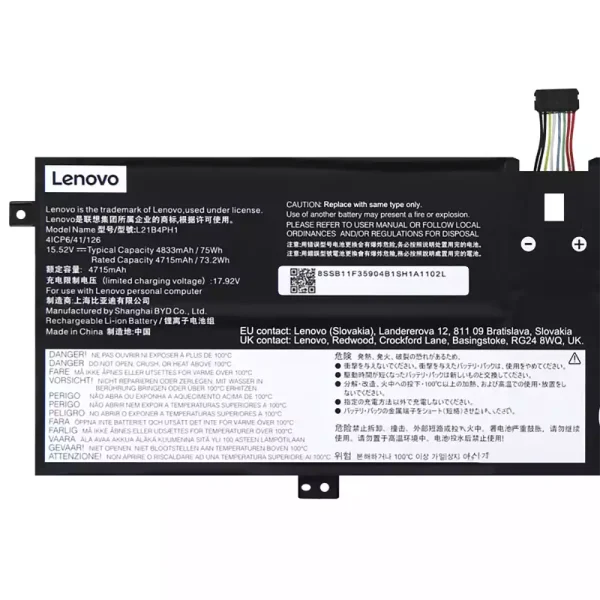 Originaal sülearvuti aku LENOVO L21B4PH1 L21C4PH1 L21M4PH1 L21L4PH1 L21D4PH1 - Image 3