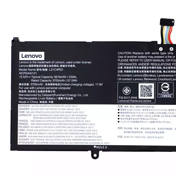 Originaal sülearvuti aku Lenovo L21C4PE2 L21M4PE2 L21D4PE1 - Image 2