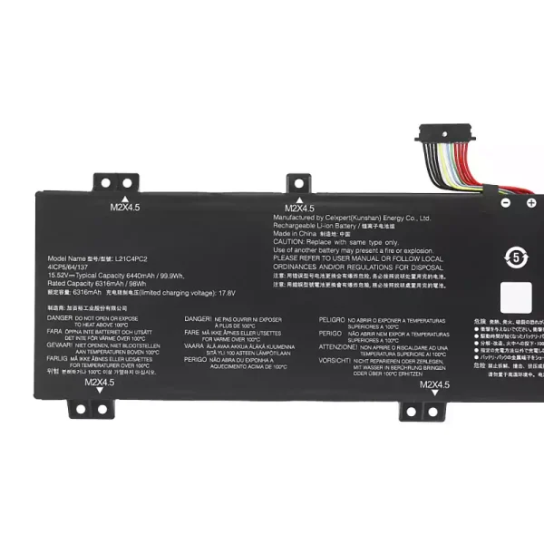 Originaal sülearvuti aku LENOVO L21C4PC2 L21C4PC3 L21D4PC2 L21M4PC5 L21M4PC6 - Image 3