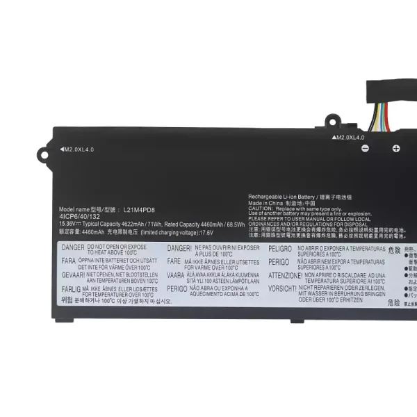 Originaal sülearvuti aku LENOVO L21C4PD8 L21D4PD8 L21L4PD8 L21M4PD8 - Image 3