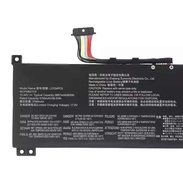 Originaal sülearvuti aku Lenovo L21M4PC0 L21C4PC0 - Image 3