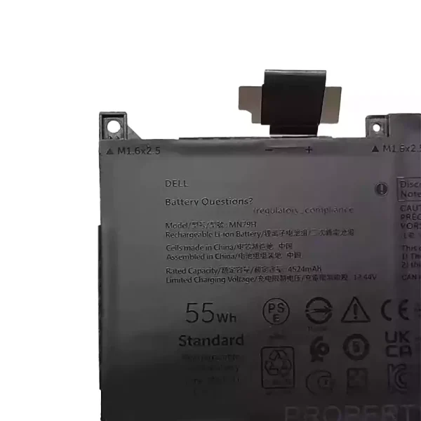 Originaal sülearvuti aku Dell MN79H NXRKW - Image 3