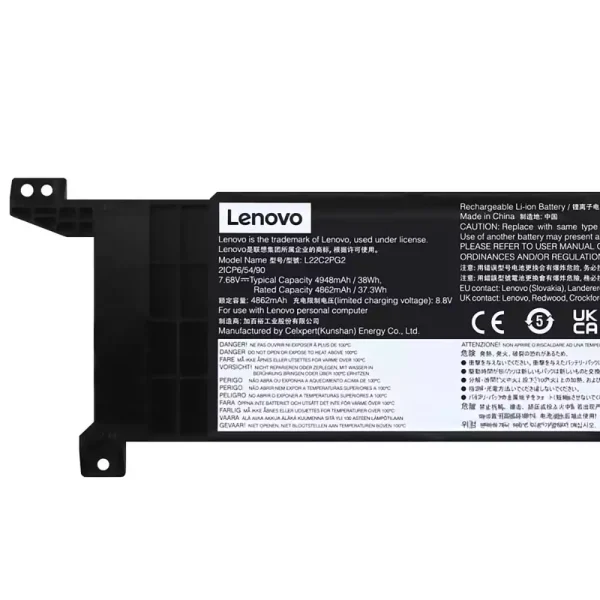 Originaal sülearvuti aku LENOVO L22M2PG2 L22B2PG2 L22C2PG2 L22D2PG2 - Image 3