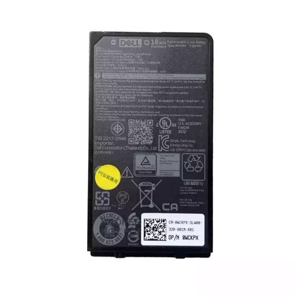 Originaal sülearvuti aku DELL WV9RV WCKPX