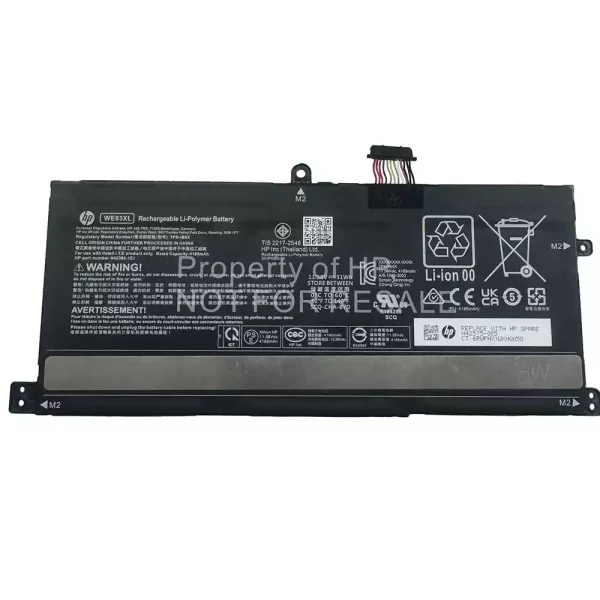 Originaal sülearvuti aku HP WE03XL TPN-IB0X N42575-005 N42388-1E1