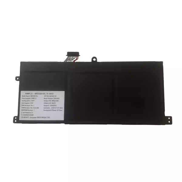 Originaal sülearvuti aku HP WE03XL TPN-IB0X N42575-005 N42388-1E1 - Image 2