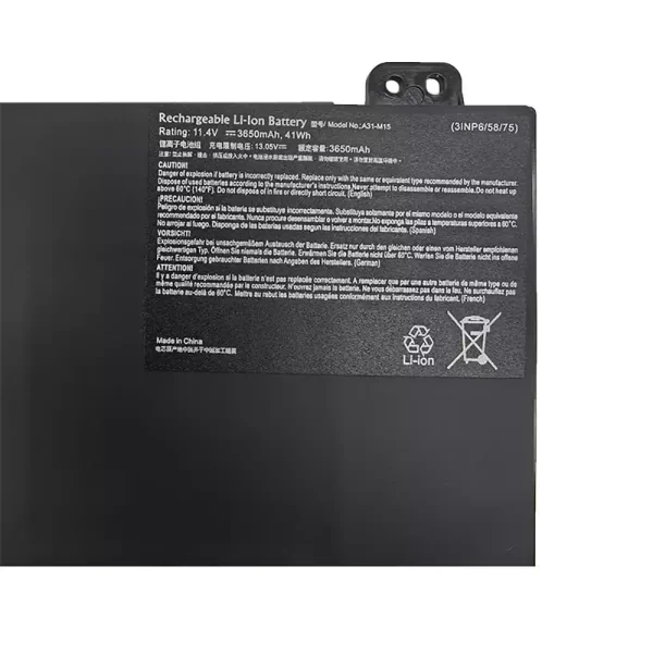 Originaal sülearvuti aku A31-M15 - Image 3