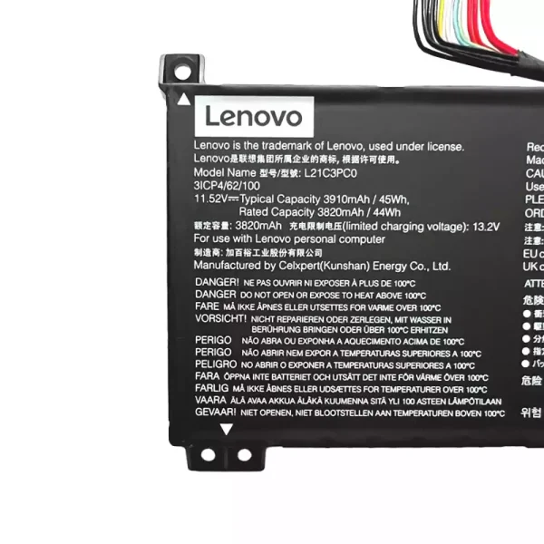 Originaal sülearvuti aku Lenovo L21C3PC0 L21D3PC0 L21L3PC0 L21M3PC0 - Image 4