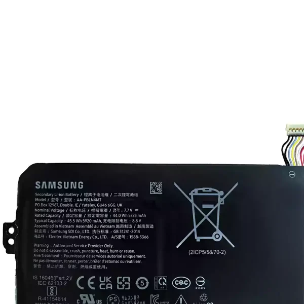 Originaal sülearvuti aku Samsung AA-PBLN4MT AA-PBQN4TR - Image 3