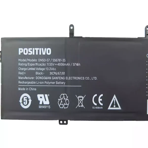 Originaal sülearvuti aku POSITIVO DN50-57 556781-3S - Image 3