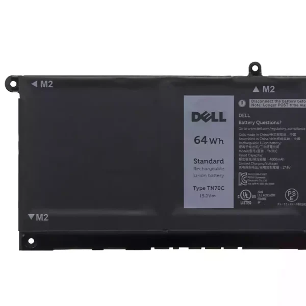Originaal sülearvuti aku DELL TN70C - Image 3