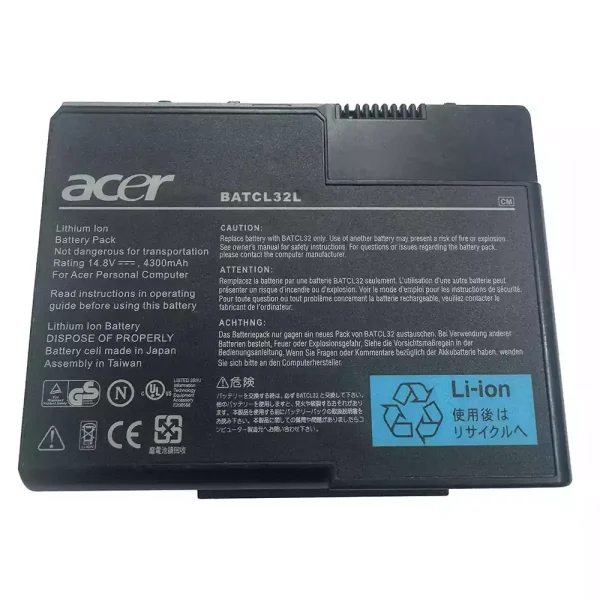 Originaal sülearvuti aku Acer BATCL32L