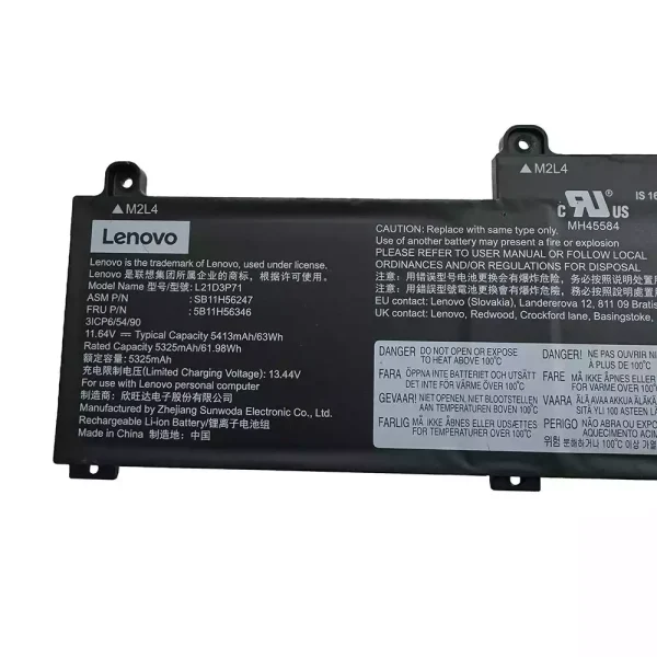Originaal sülearvuti aku Lenovo L21D3P71 SB11H56247 5B11H56346 - Image 3