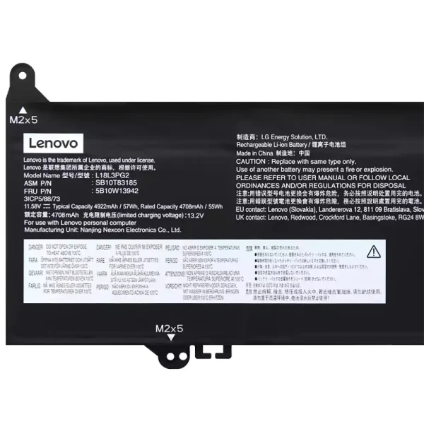 Originaal sülearvuti aku LENOVO L18D3PG2 L18C3PG2 - Image 3