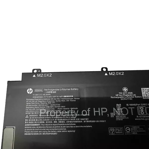 Originaal sülearvuti aku HP ED03XL - Image 2