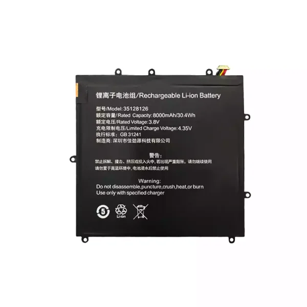 Originaal sülearvuti aku Teclast T40 35128126