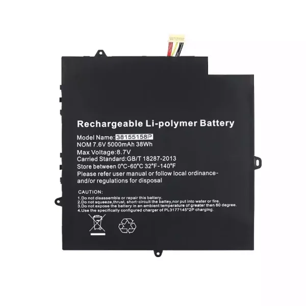 Originaal sülearvuti aku 38155158P Jumper EZBook X4 Pro