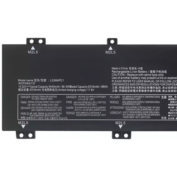 Originaal sülearvuti aku LENOVO L22M4PC1 L22D4PC1 L22X4PC1 - Image 3