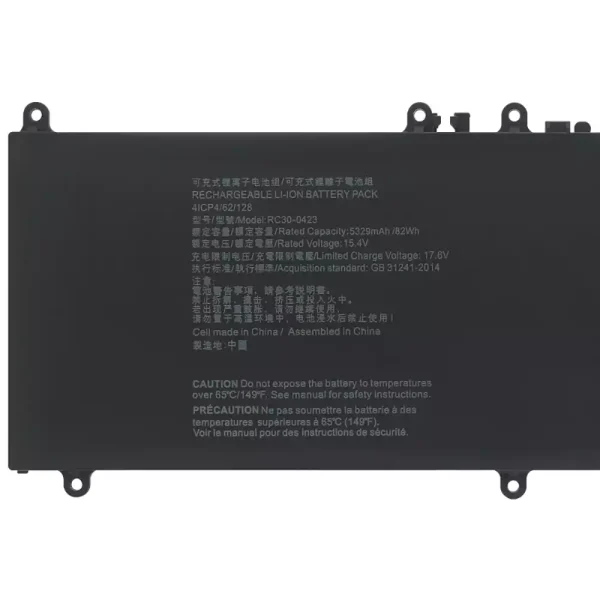 Originaal sülearvuti aku RAZER RC30-0423 RZ09-0423,Blade 17 2025 - Image 3