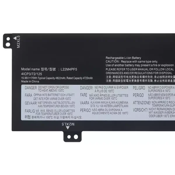 Originaal sülearvuti aku LENOVO L22D4PF5 L22C4PF5 L22X4PF5 L22B4PF5 L22M4PF5 - Image 3