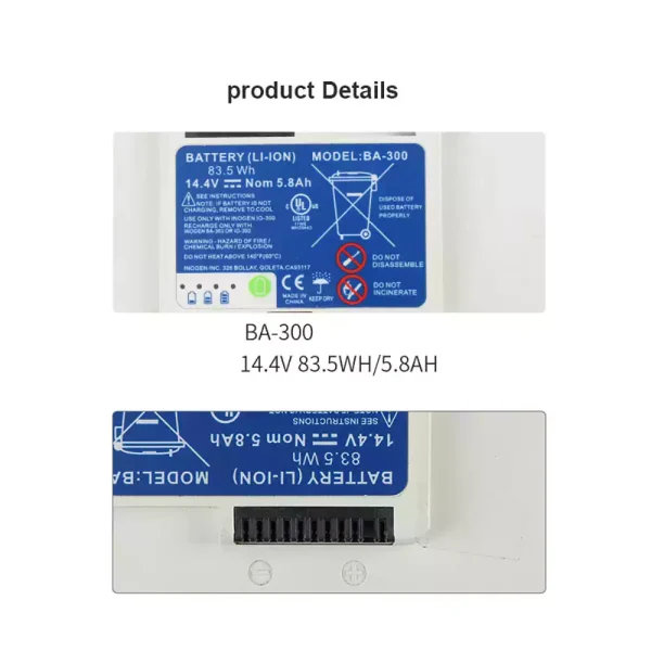 Aku sobib Inogen Oxygen Machine 1400-1020 1400-1030 1400-1000 - Image 3