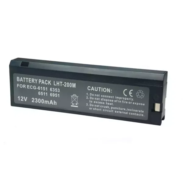 Aku sobib NIHON KOHDEN ECG-6851K,ECG-6151,ECG-6353,ECG-6511,ECG-6551,ECG-6951,ECG-9120