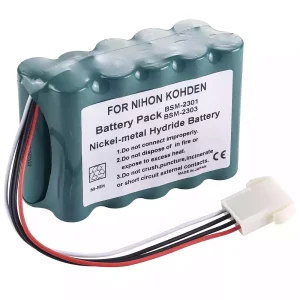 Aku sobib Nihon Kohden I 2301A,Nihon Kohden I 2304A,Unipower B11419,Alphasource AS36011,Interstate Batteries AMED2131