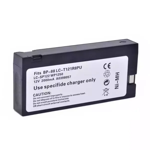 Aku sobib Actema T-BERD 107A,Alphasource AS008281,Any Battery 2359,Cardiac Science 9001,9004