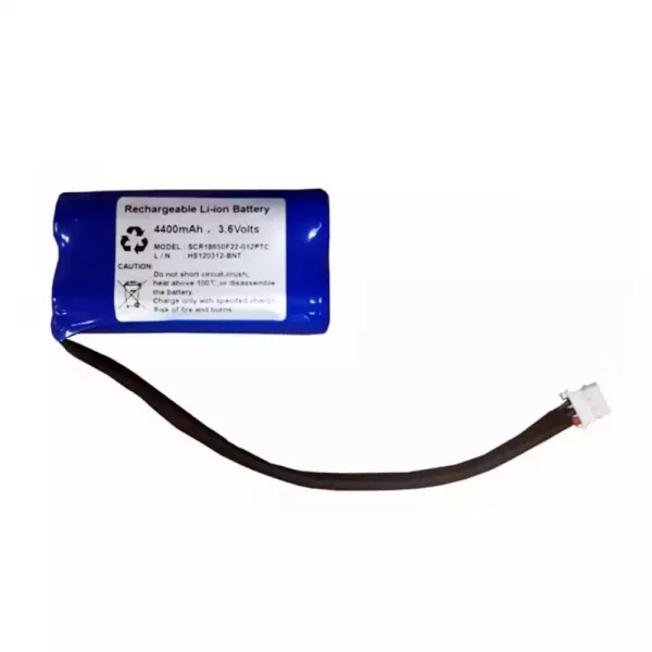 Aku sobib BIONET SCR18650F22-012PTC Oximete OXY9 Wave