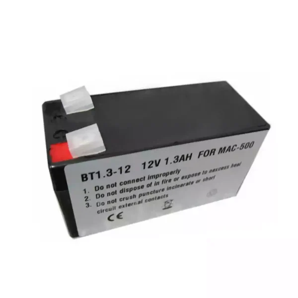 Aku sobib GE BT1.3-12,NP1.3-12,GE MAC-500,Marquette Mac 500