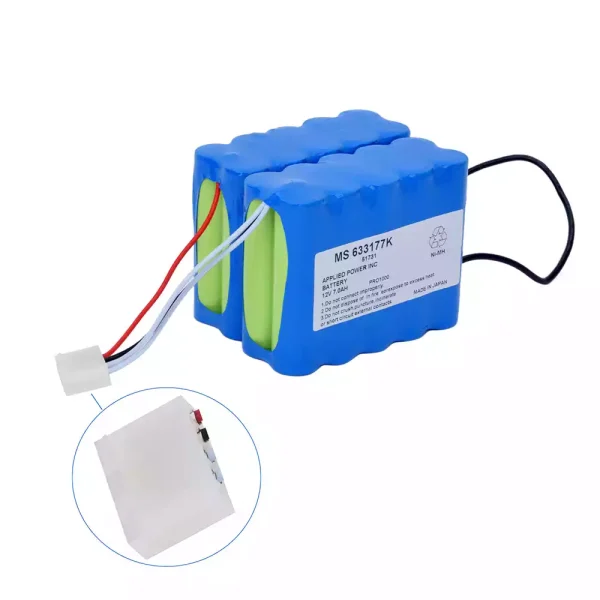 Aku sobib GE 10N-2P17650 MS 622177K 51731,MS633177C