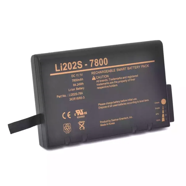 Aku sobib Spacelabs LI202S-7800,LI202S-78A,146-0127-00 - Image 2