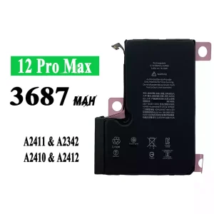 Aku A2466 sobib iPhone 12 Pro Max
