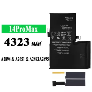 Aku A2830 sobib iPhone 14 Pro Max