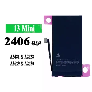 Aku A2660 sobib iPhone 13 mini