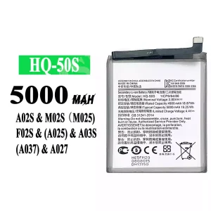Aku HQ-50S sobib Samsung A02S/M02S/M025/F02S/A025/A03S/A037/A027
