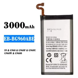 Aku EB-BG960ABE sobib Samsung S9 SM-G9600/DS/G960/G960F/G960U/G960W