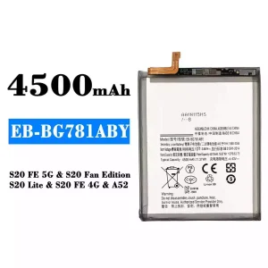 Aku EB-BG781ABY sobib Samsung Galaxy A52/S20 FE 5G/S20 Fan Edition/S20 Lite/S20 FE 4G