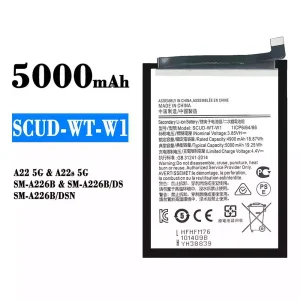 Aku SCUD-WT-W1 sobib Samsung A22 5G/A22s 5G
