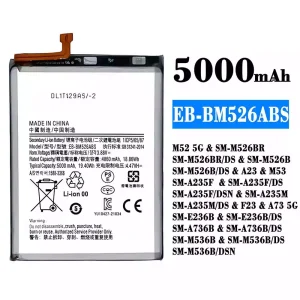 Aku EB-BM526ABS sobib Samsung M52 5G/A23/M53/F23/A73 5G