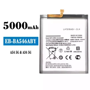 Aku EB-BA546ABY sobib Samsung A54 5G/A34 5G