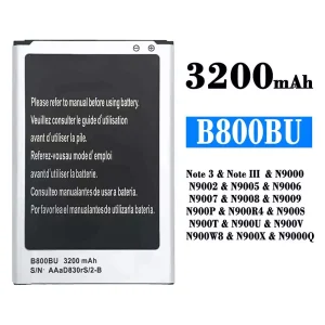 Aku B800BU sobib Samsung Note 3/Note III