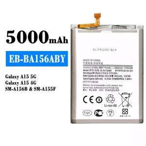 Aku EB-BA156ABY sobib Samsung Galaxy A15 5G/Galaxy A15 4G