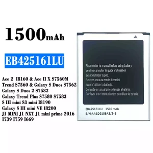 Aku EB425161LU sobib Samsung Ace 2