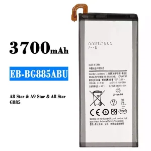 Aku EB-BG885ABU sobib Samsung A8 Star,A9 Star
