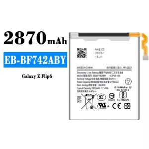 Aku EB-BF742ABY sobib Samsung Galaxy Z Flip 6