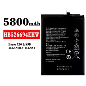 Aku HB526694EHW sobib HUAWEI Honor X50