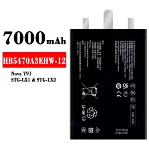 Aku HB5470A3EHW-12 sobib HUAWEI Nova Y91