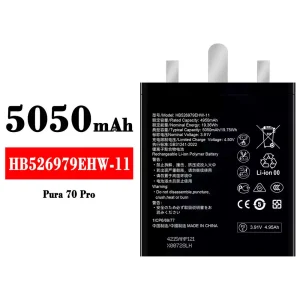 Aku HB526979EHW-11 sobib HUAWEI Pura 70 Pro